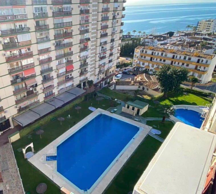 Estudio Con Vista Al Mar A 200 Mts De La Playa Benalmadena Luaran gambar